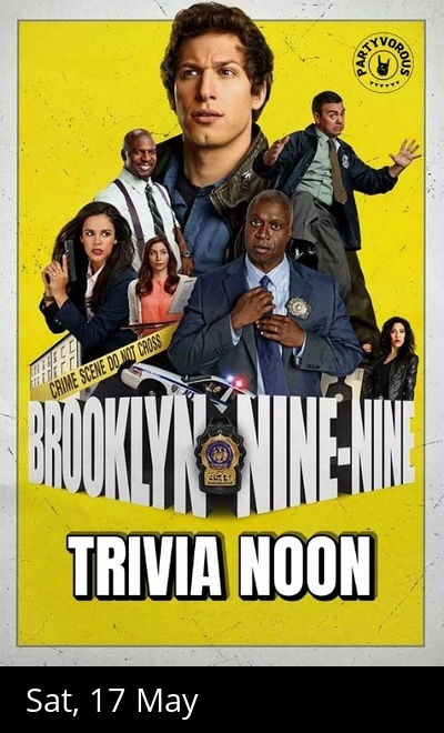 Brooklyn Nine Nine Trivia Noon Partyvorous