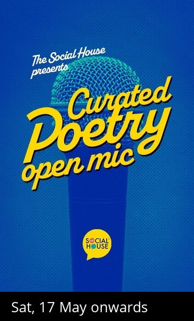 Poetry Storytelling Open Mic by The Social House