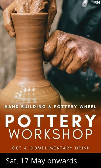 Pottery Workshop at House of Gourmet