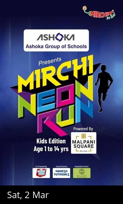 Mirchi Neon Run - Kids edition