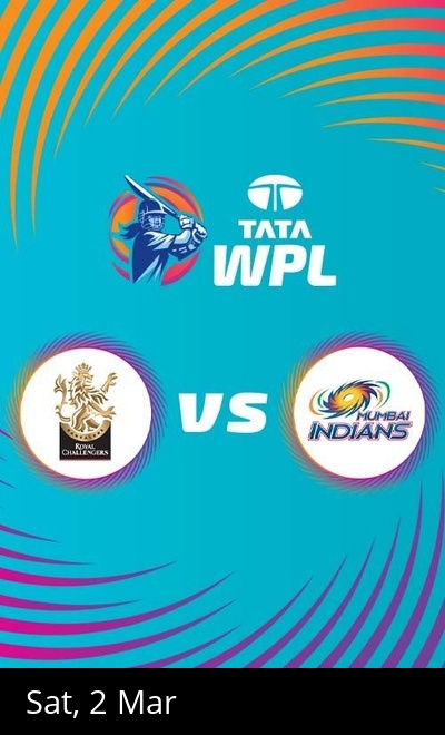 WPL- Royal Challengers Bangalore vs Mumbai Indians