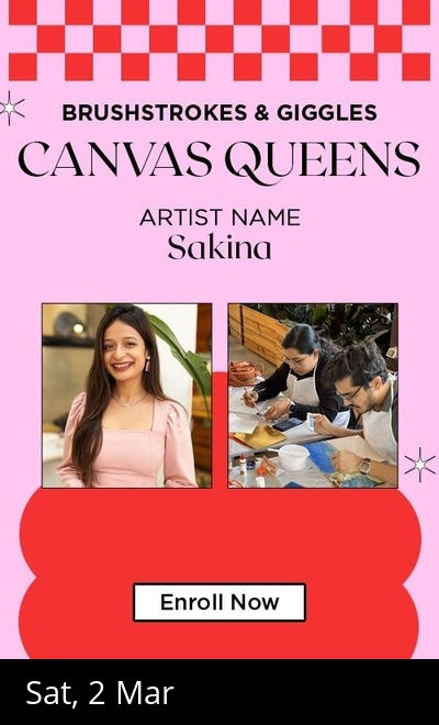 BRUSHSTROKES AND GIGGLES - CANVAS QUEENS