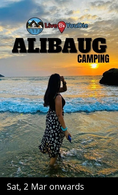 Alibaug Beach Camping - LiveB4YouDie