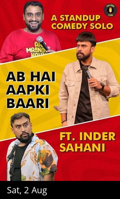 Inder Sahani - Live India Tour