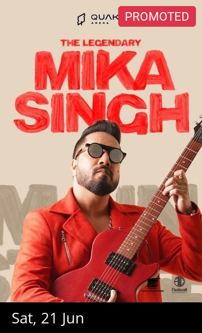 The Legendary Mika Singh live at Quake Arena! 