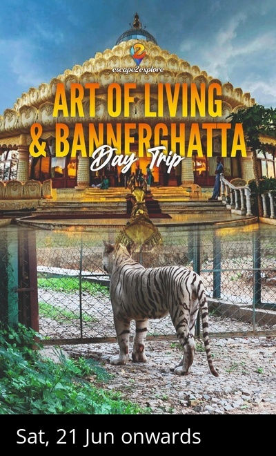Art of Living & Bannerghatta Safari One Day Trip