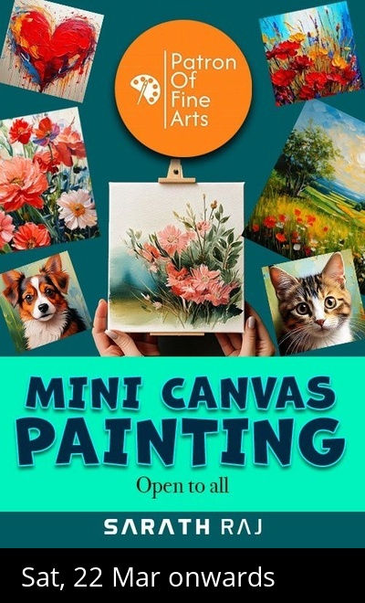 Paint Your Mini Canvas (GIFT TO YOUR LOVED ONES)