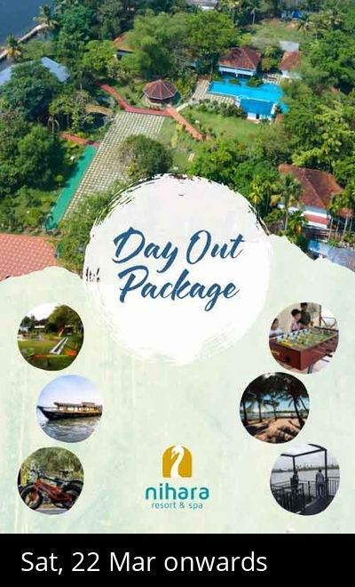 Day Outing @Nihara Resort & Spa Kadamakudy Island