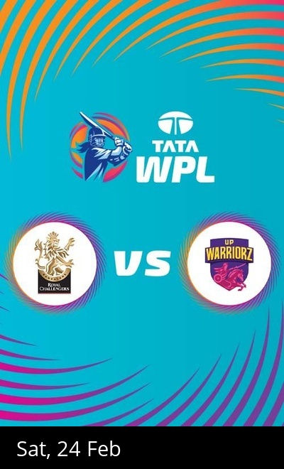 WPL - Royal Challengers Bangalore vs UP Warriorz