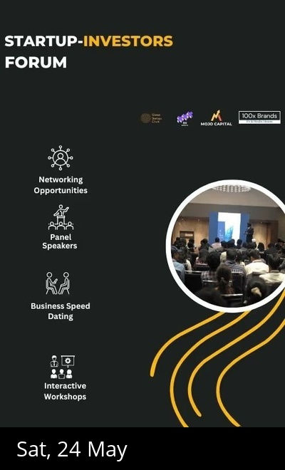 Startup Investors Forum Hyderabad