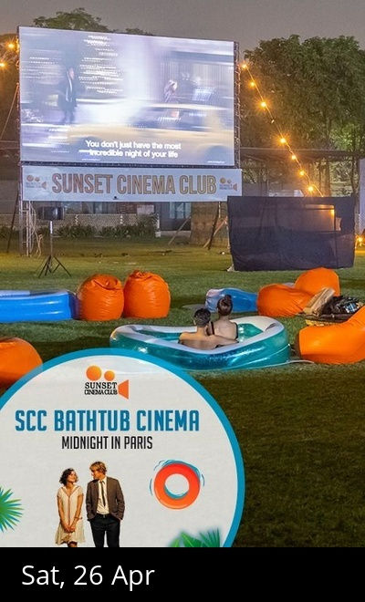 SCC Bathtub Cinema - Midnight in Paris