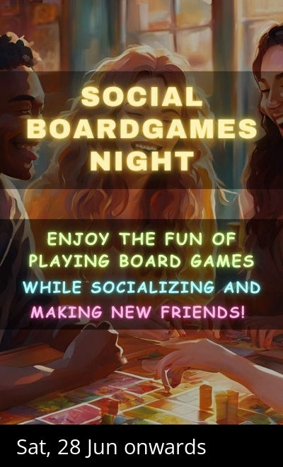 Social Boardgames Night
