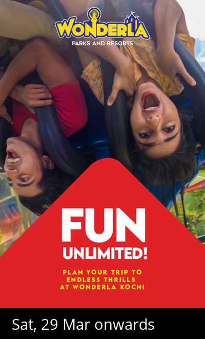 Wonderla Amusement Park Kochi