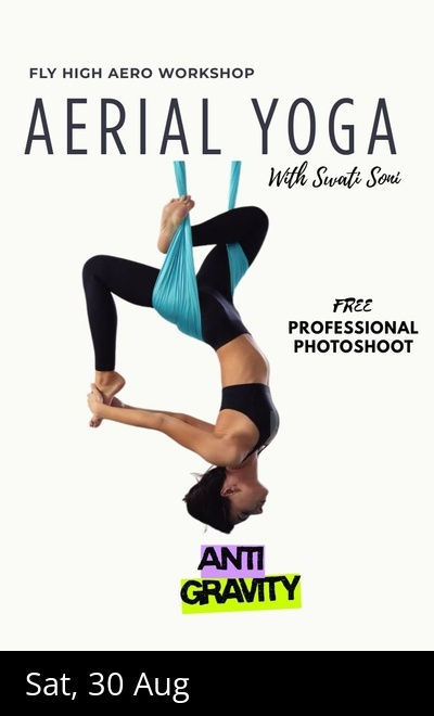 Fly High with Anti Gravity Aerial Yoga