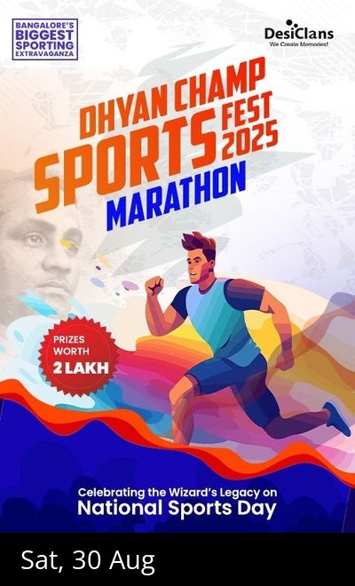 Dhyan Champ Sports Fest 2025 - Marathon