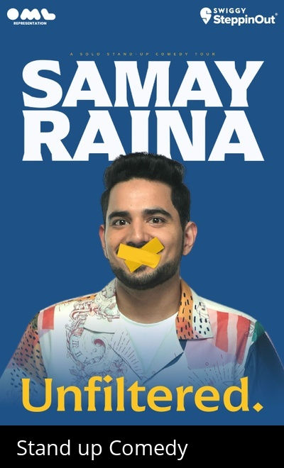 Samay Raina Unfiltered - India Tour