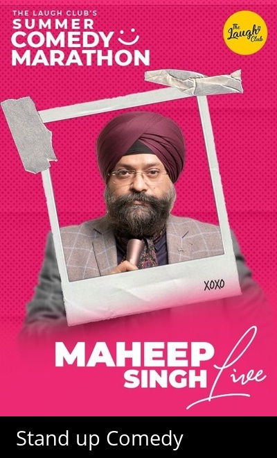 Maheep Singh Live - A Live Standup Comedy Show