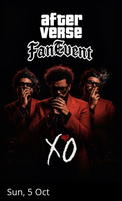 Afterverse - A The Weeknd Themed Fan Event