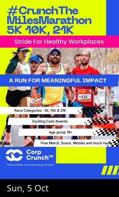 CrunchTheMiles 5K 10K 21K Marathon by CORP CRUNCH