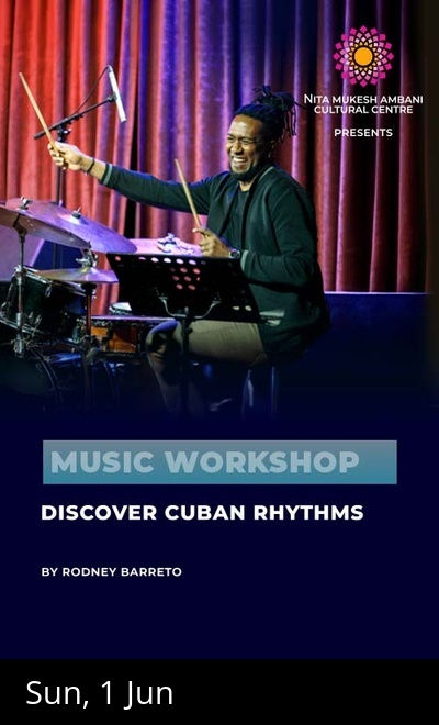 Discover Cuban rhythms by Rodney Barreto