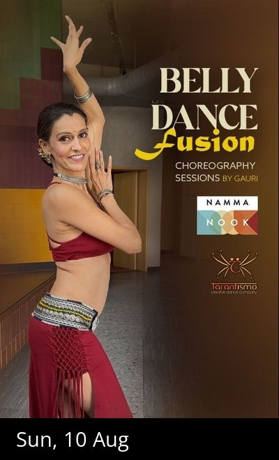 Belly Dance Fusion choreography workshop