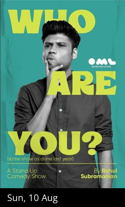 Who Are You by Rahul Subramanian