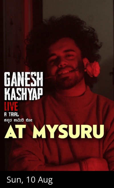 Ganesh Kashyap Live at MYSURU l Kannada Comedy