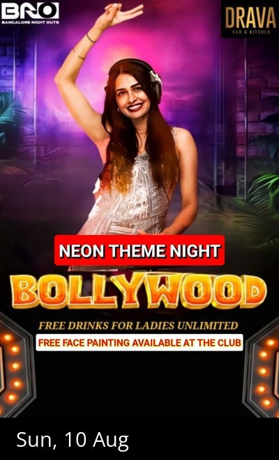 NEON THEME NIGHT WITH FREE FACE PAINTING