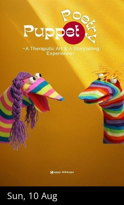 Puppet , Pints & Poetry - Expressive Art Workshop