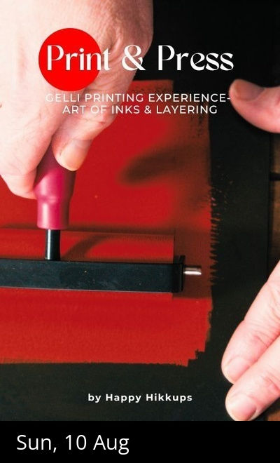 Print & Press - Gelli Printing Experience