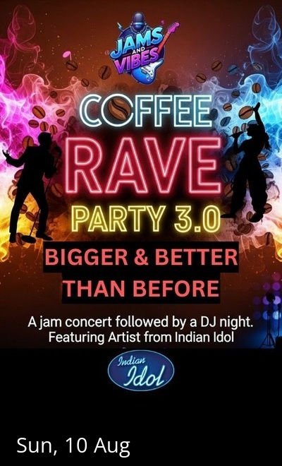 COFFEE RAVE PARTY 3.0 by JAMS & VIBES