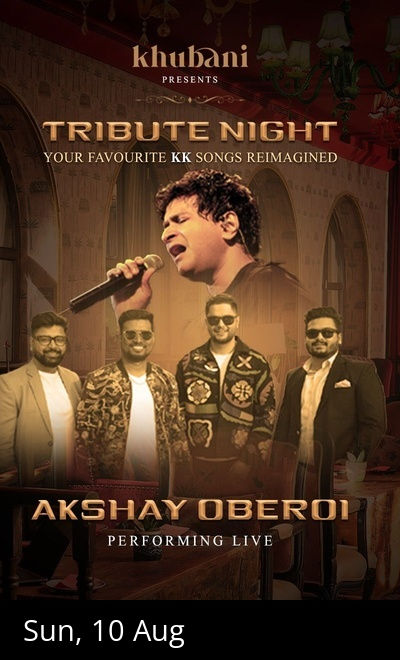 Tribute Night ft. Akshay Oberoi Live at Khubani