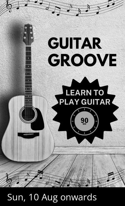 GUITAR GROOVE- LEARN GUITAR IN 90 MINS