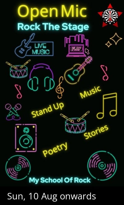 OPEN MIC - ROCK THE STAGE