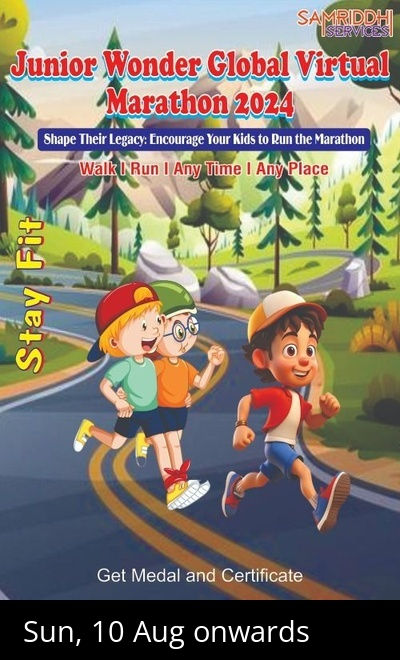 Junior Wonder Virtual Marathon for Kids