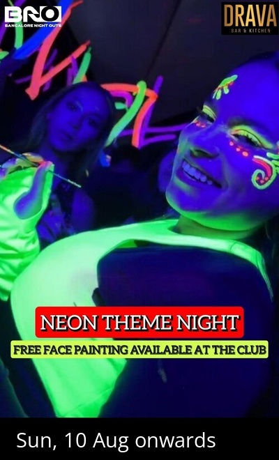 NEON THEME NIGHT PARTY