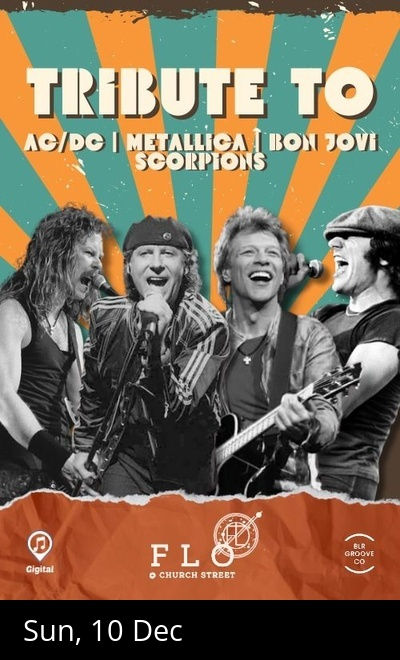 Tribute to AC/DC-Metallica-Bon Jovi-Scorpions