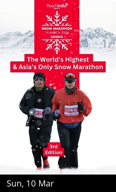 Snow Marathon Lahaul 2024