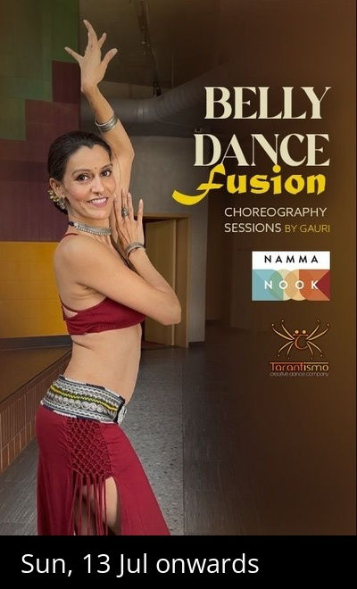 Belly Dance Fusion choreography workshop