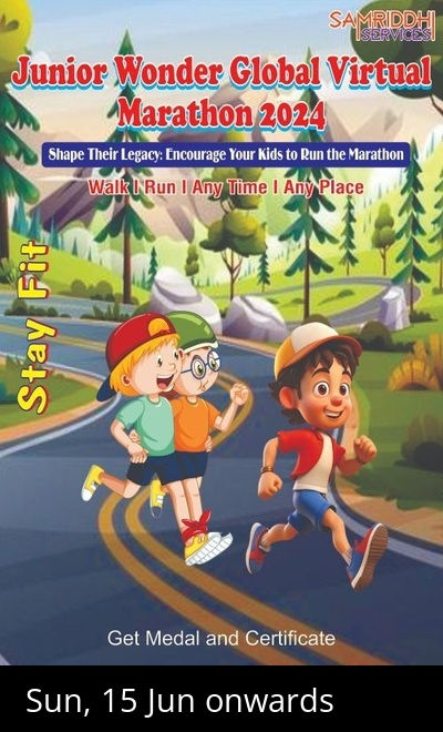 Junior Wonder Virtual Marathon for Kids