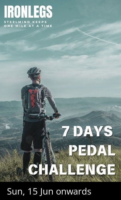 7 DAYS PEDAL CHALLENGE