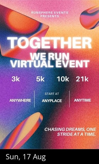 Together We Run Virtual Event