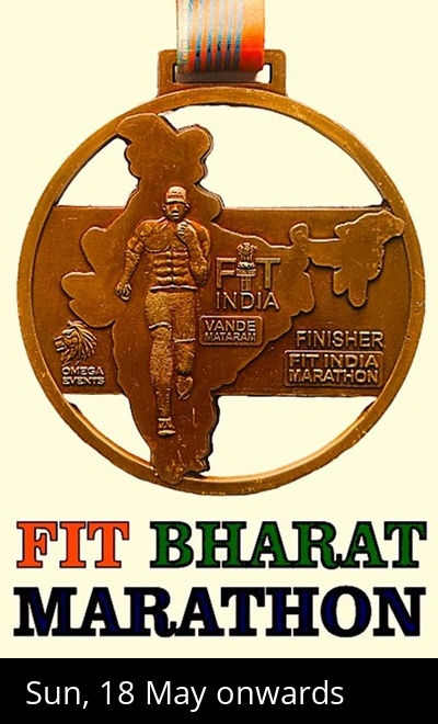 Fit Bharat Marathon - Get India's Biggest Medal