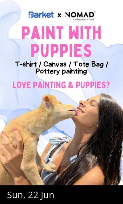 Paint with Puppies by Barket