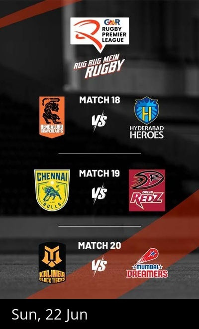 Rugby Premier League - Day 8