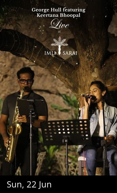 George Hull & Keertana Live at Imli Sarai
