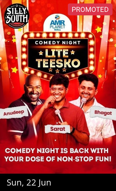 Lite Teesko - A Telugu standup comedy show