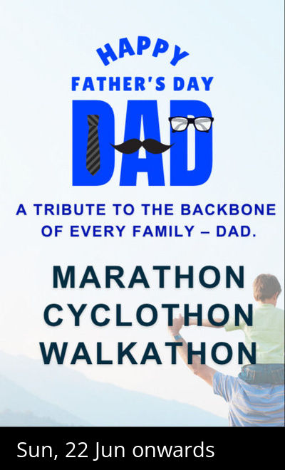 Happy Fathers Day 2025 Run Walk Cyclothon