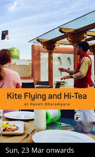 Kite Flying and Hi-Tea @Haveli Dharampura