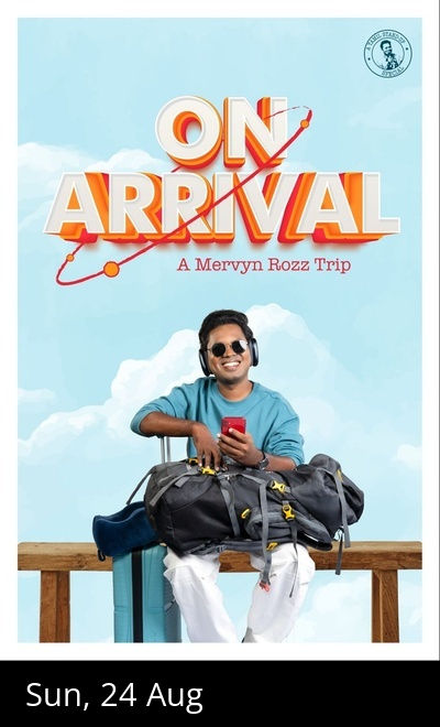 Mervyn Rozz On Arrival